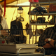 (from left) Dr. Ellie Sattler (Laura Dern) and Dr. Alan Grant (Sam Neill) in Jurassic World: Dominion.
